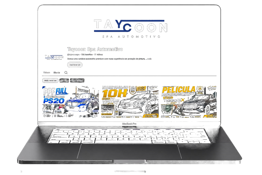 Canal da Taycoon Spa Automotivo no YouTube